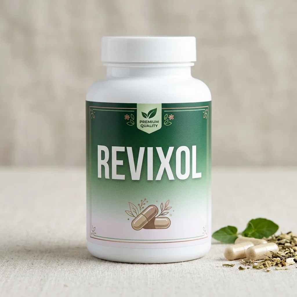 Revixol capsules voor dagelijks welzijn gehoor - amber glazen potje